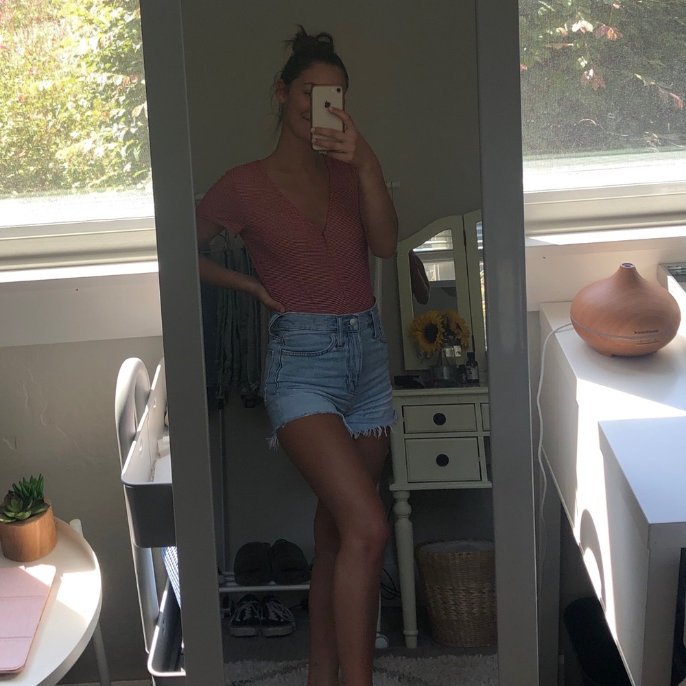 Urban Outfitters Striped Bodysuit
